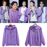 Unisex Yet To Come Kpop Cotton Zipper Coat